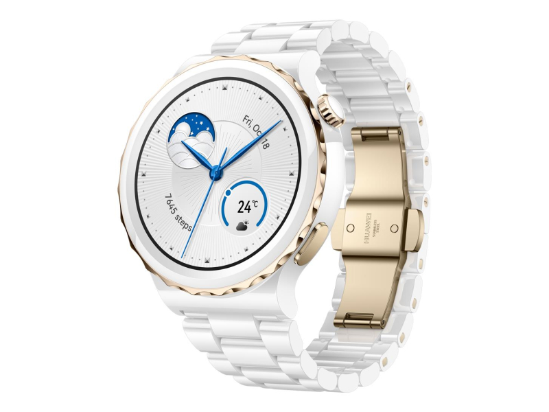Huawei Watch GT 3 Pro Elegant 43mm biało-złoty
